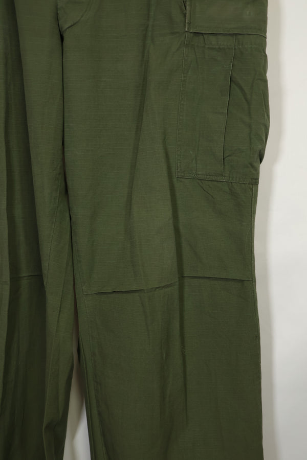 1967年契約 4th Model リップストップ ジャングルファティーグ パンツ L-L 中古品