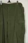 1967年契約 4th Model リップストップ ジャングルファティーグ パンツ L-L 中古品