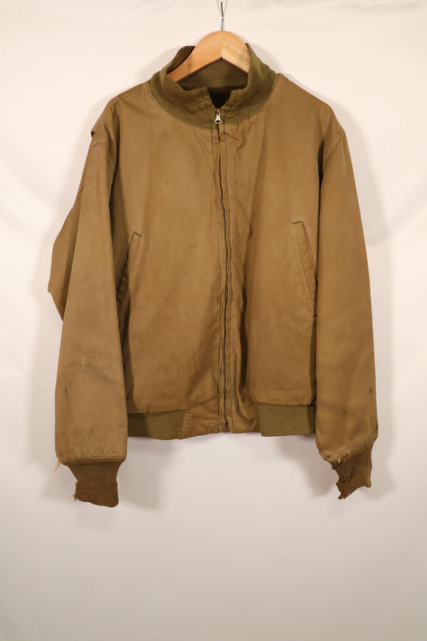 実物 1940年代 2nd Model アメリカ陸軍 ウィンターコンバットジャケット タンカースジャケット 中古品
