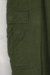 1967年契約 4th Model リップストップ ジャングルファティーグ パンツ L-L 中古品