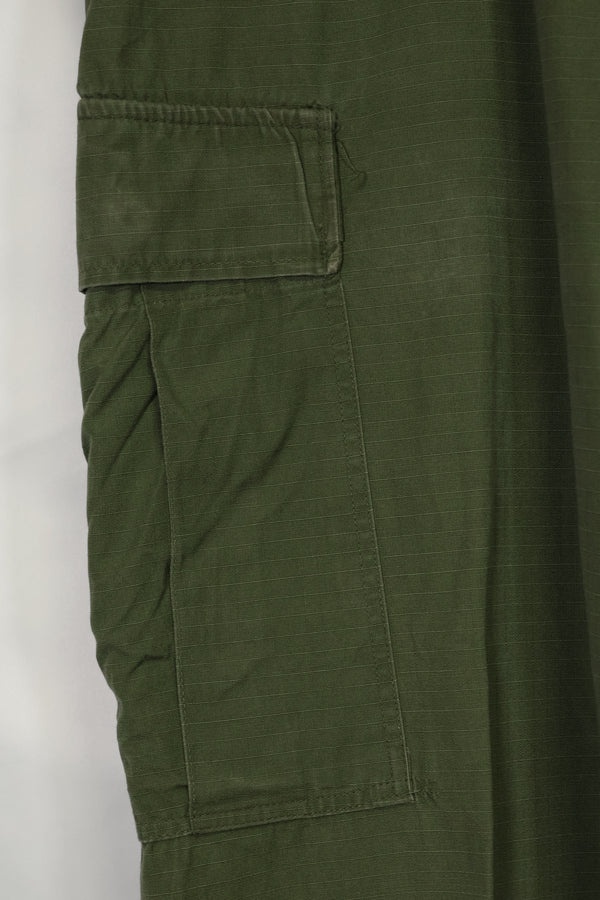 1967年契約 4th Model リップストップ ジャングルファティーグ パンツ L-L 中古品