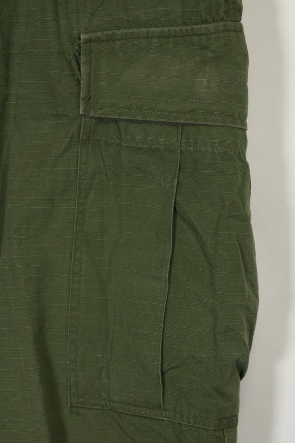 1967年契約 4th Model リップストップ ジャングルファティーグ パンツ L-L 中古品