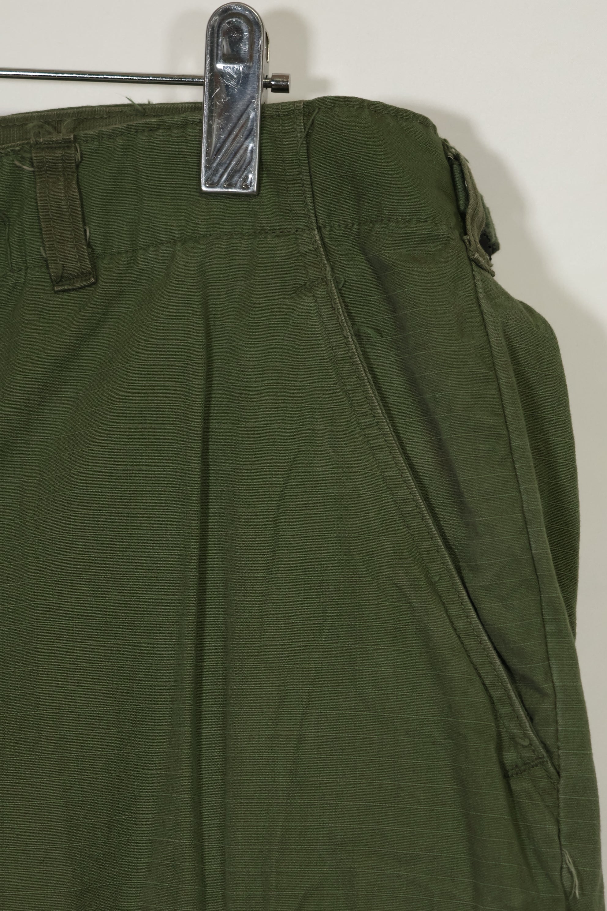 1967年契約 4th Model リップストップ ジャングルファティーグ パンツ L-L 中古品