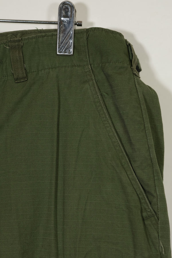 1967年契約 4th Model リップストップ ジャングルファティーグ パンツ L-L 中古品