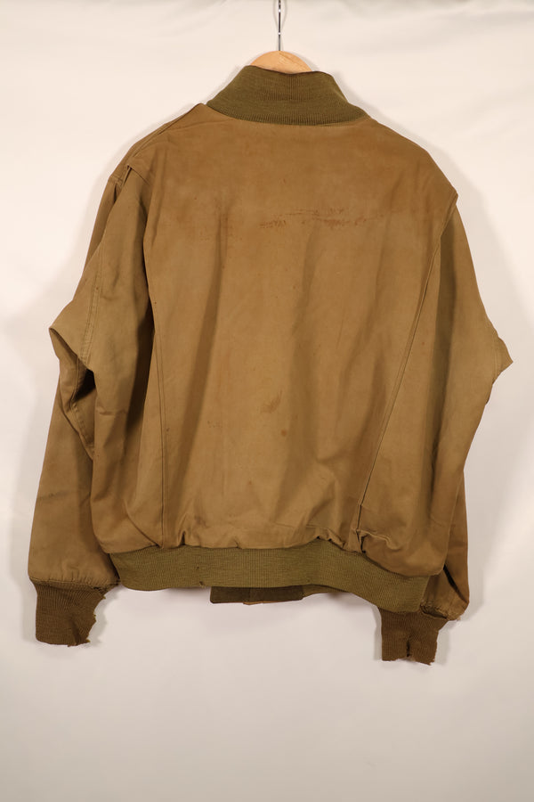 実物 1940年代 2nd Model アメリカ陸軍 ウィンターコンバットジャケット タンカースジャケット 中古品