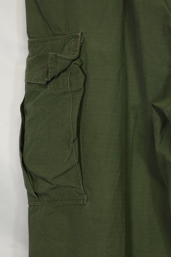 1967年契約 4th Model リップストップ ジャングルファティーグ パンツ L-L 中古品