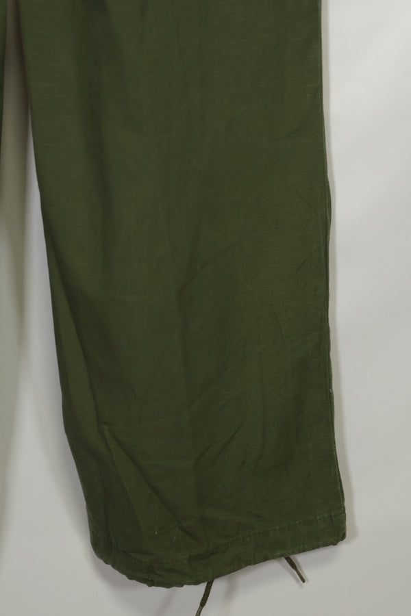 1967年契約 4th Model リップストップ ジャングルファティーグ パンツ L-L 中古品