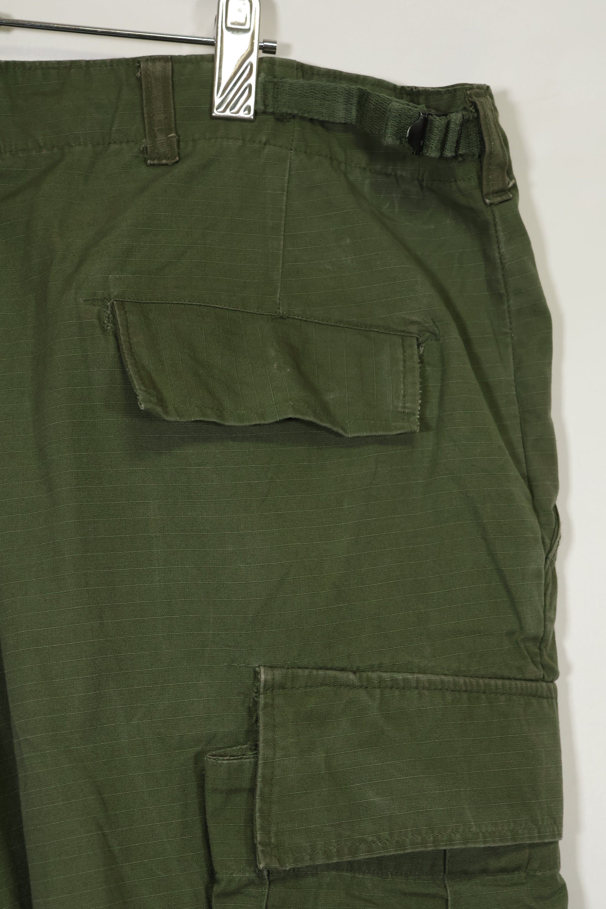 1967年契約 4th Model リップストップ ジャングルファティーグ パンツ L-L 中古品