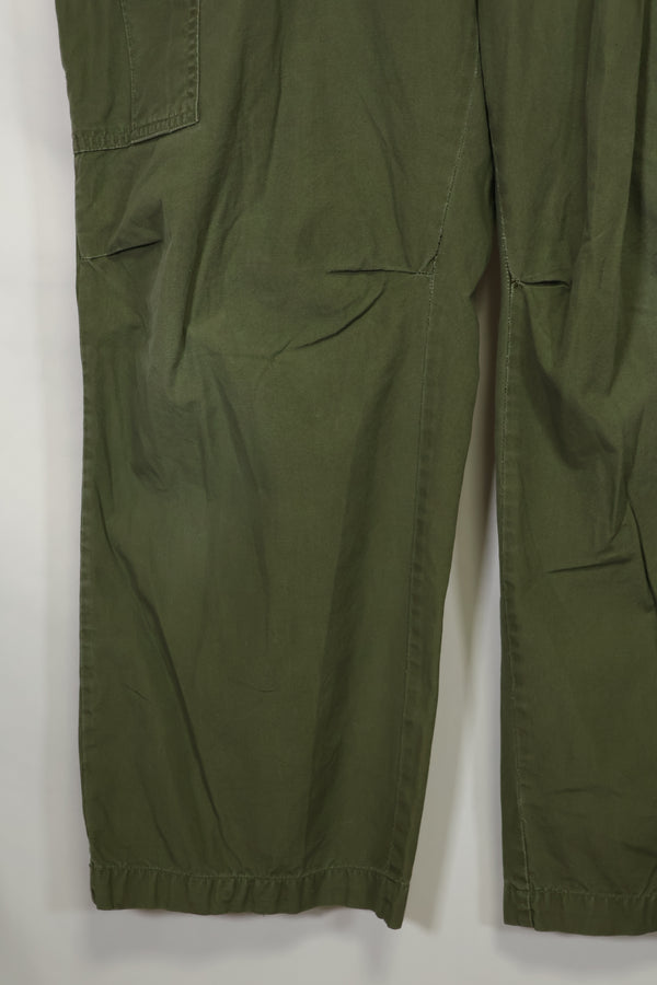 推定1967年契約 3rd Model ノンリップストップ ジャングルファティーグ パンツ X-L-R 中古品