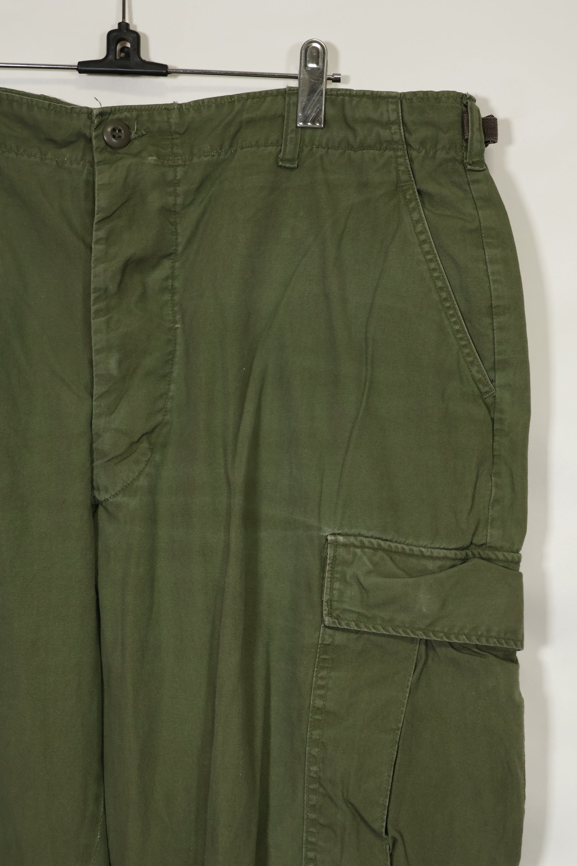 推定1967年契約 3rd Model ノンリップストップ ジャングルファティーグ パンツ X-L-R 中古品