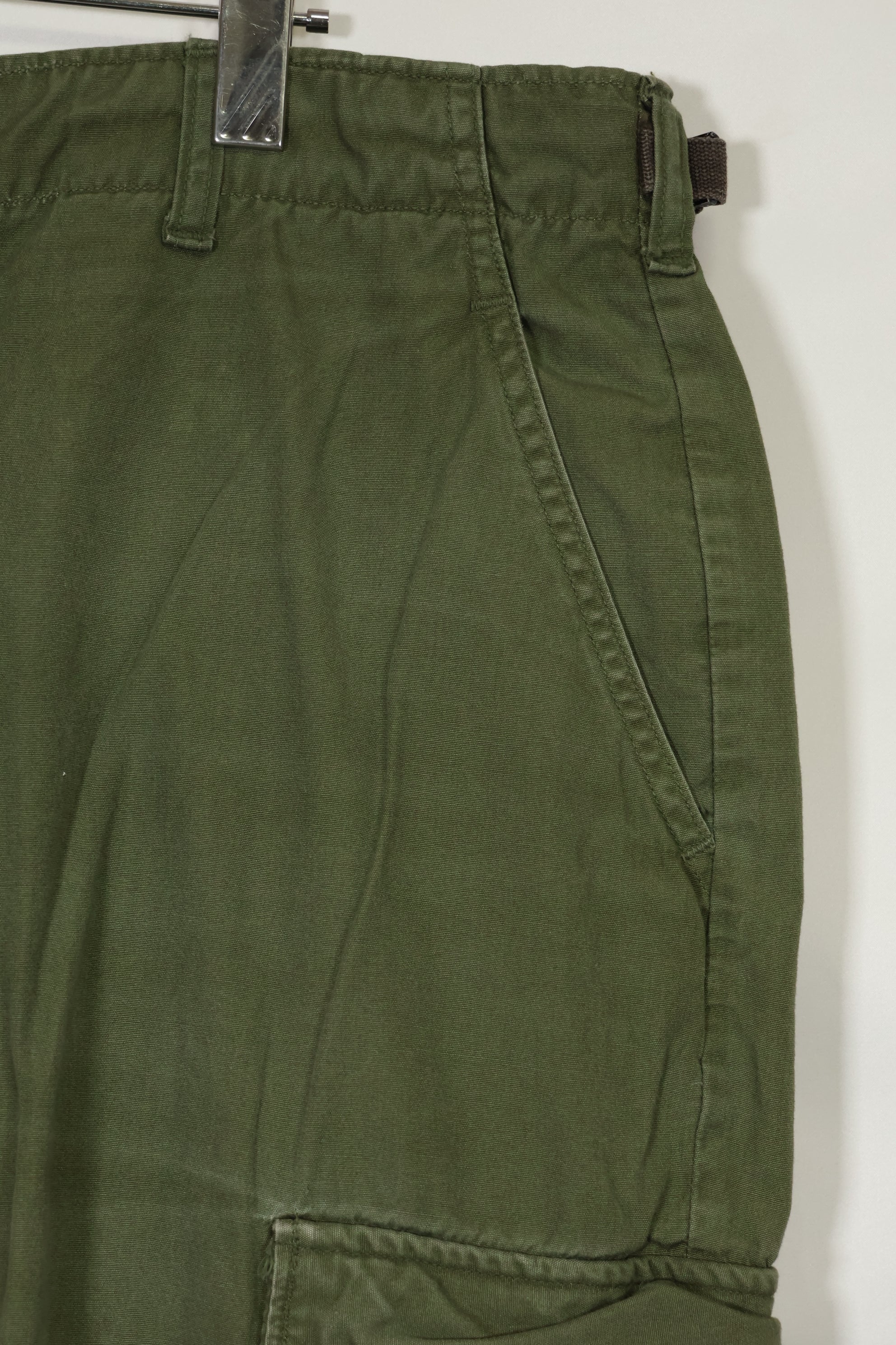 推定1967年契約 3rd Model ノンリップストップ ジャングルファティーグ パンツ X-L-R 中古品
