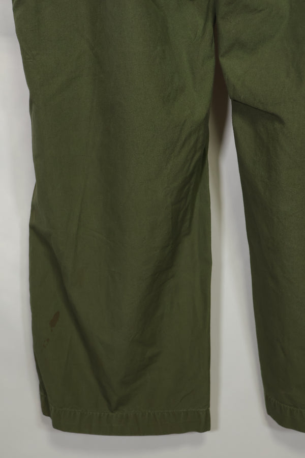 推定1967年契約 3rd Model ノンリップストップ ジャングルファティーグ パンツ X-L-R 中古品