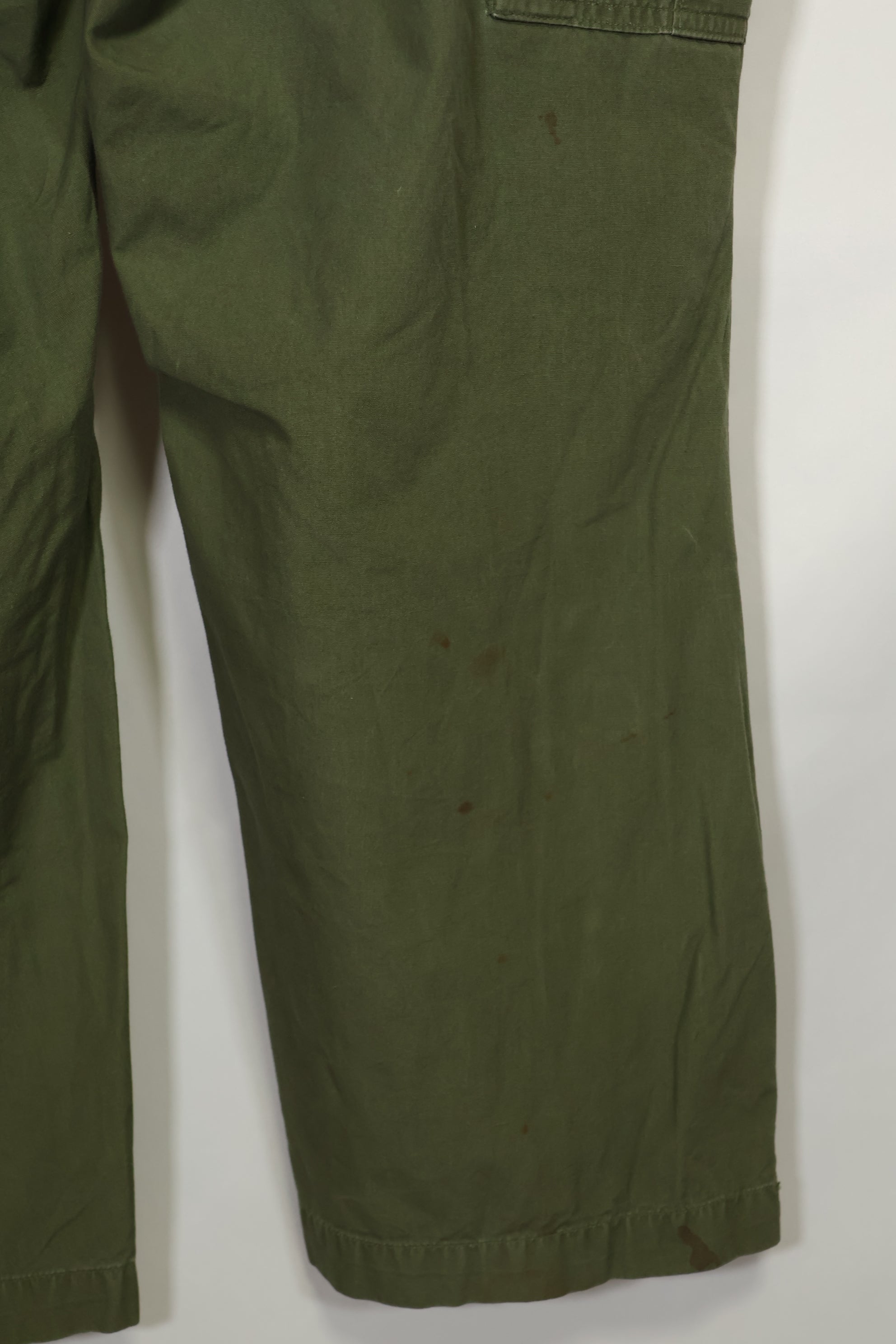 推定1967年契約 3rd Model ノンリップストップ ジャングルファティーグ パンツ X-L-R 中古品