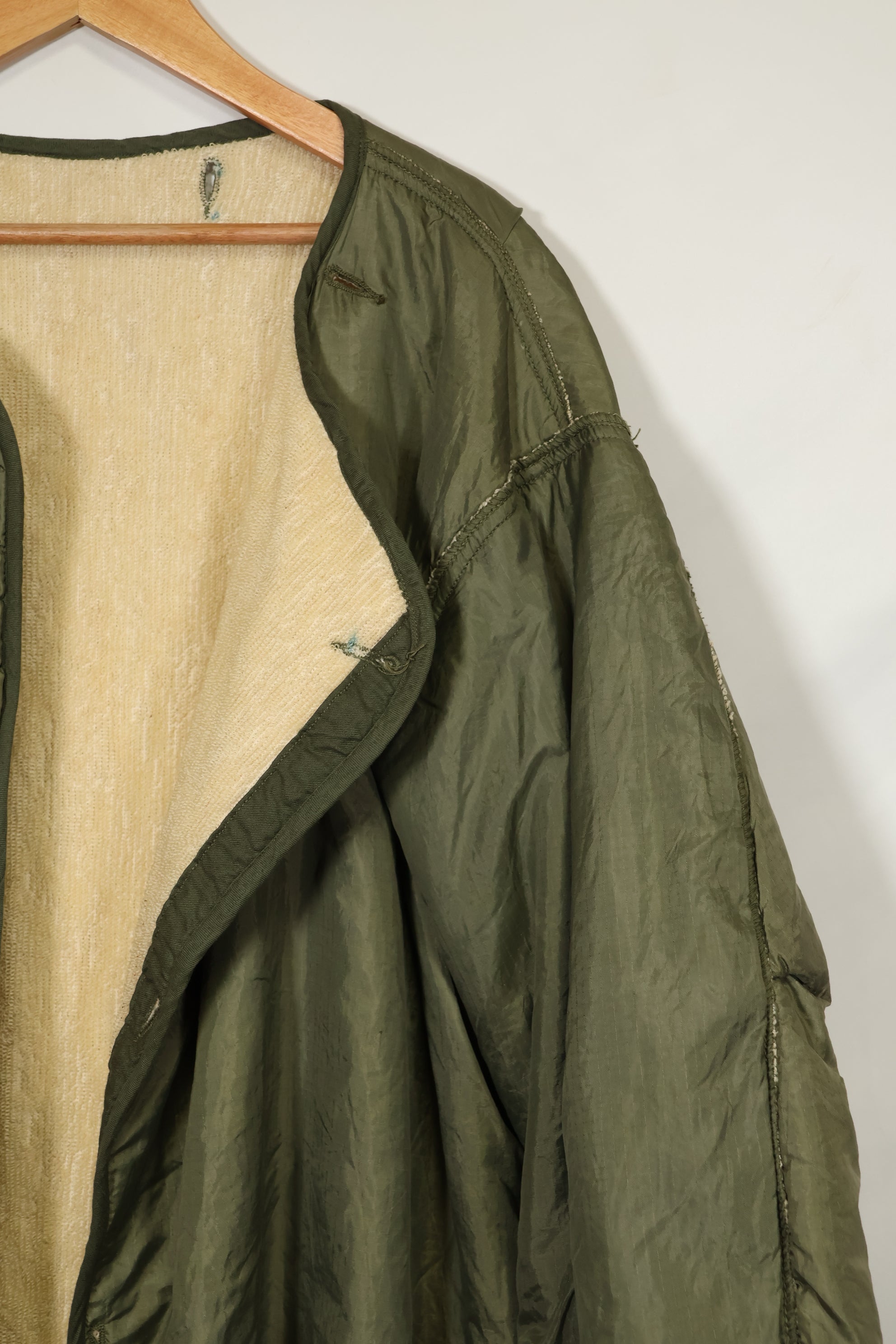 1953年 4月 M51 フィールドパーカー用 パイルライナー サイズ Medium 中古品