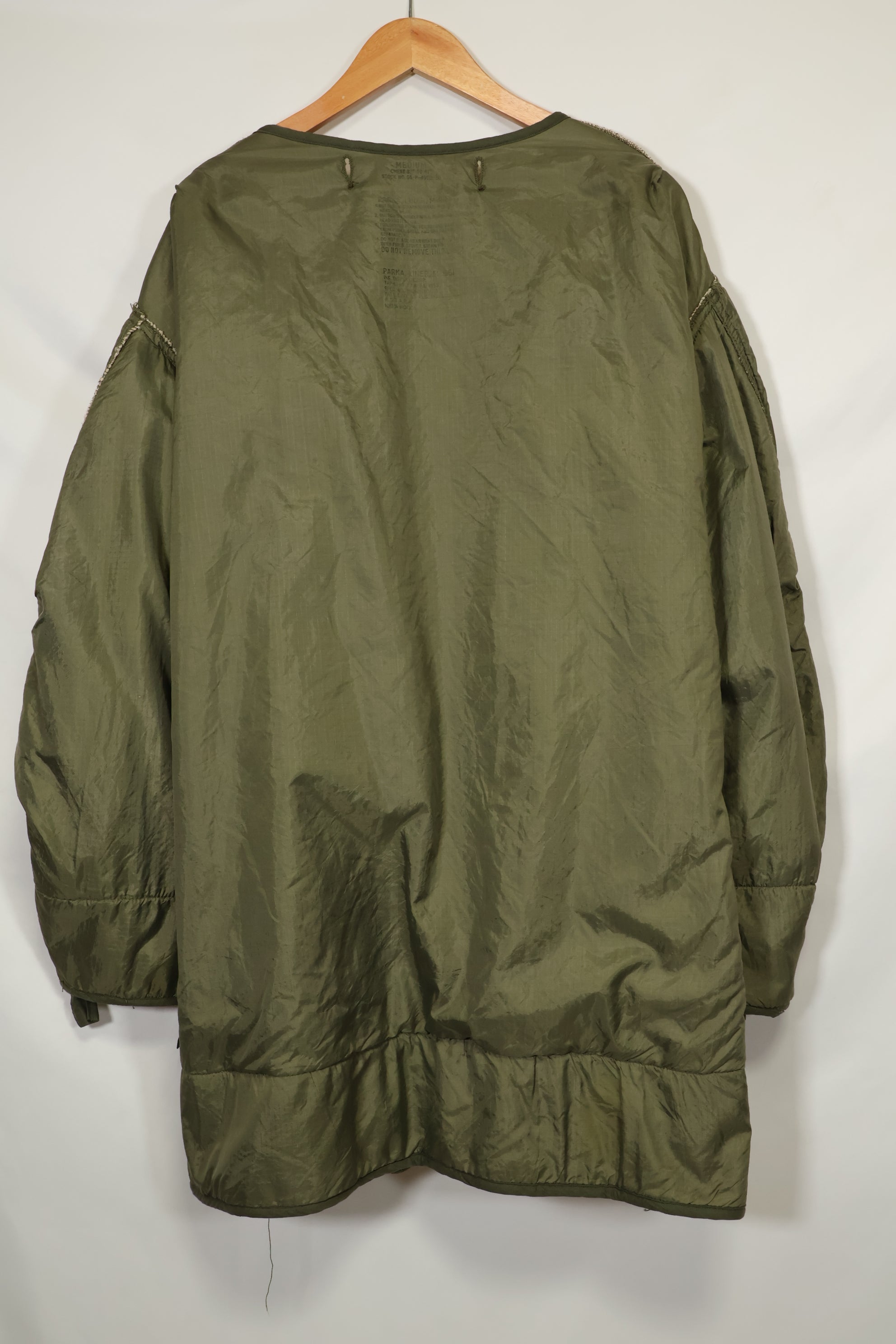 1953年 4月 M51 フィールドパーカー用 パイルライナー サイズ Medium 中古品