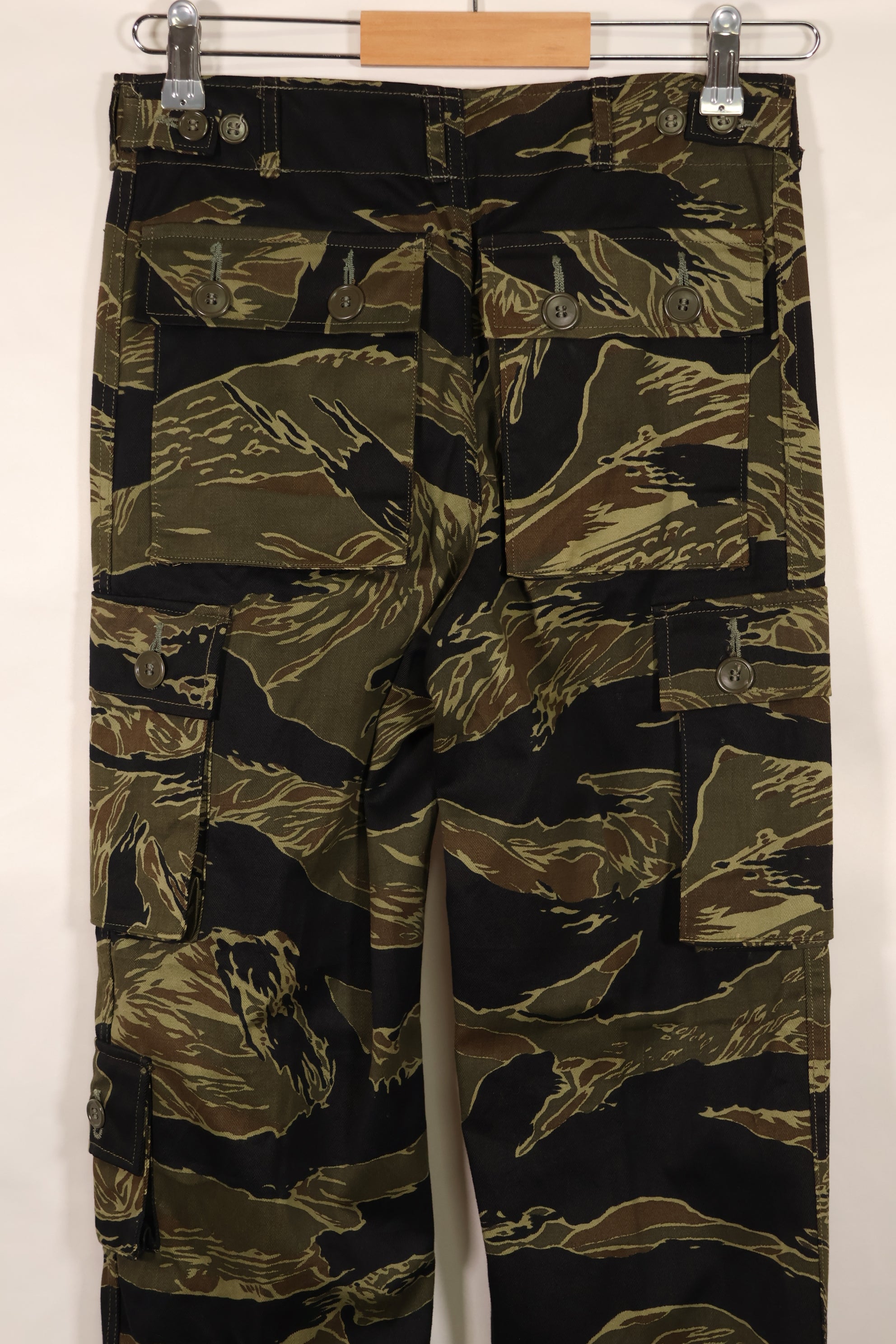 実物 初期タイガーストライプ Fat Tiger デッドストック パンツ Sサイズ