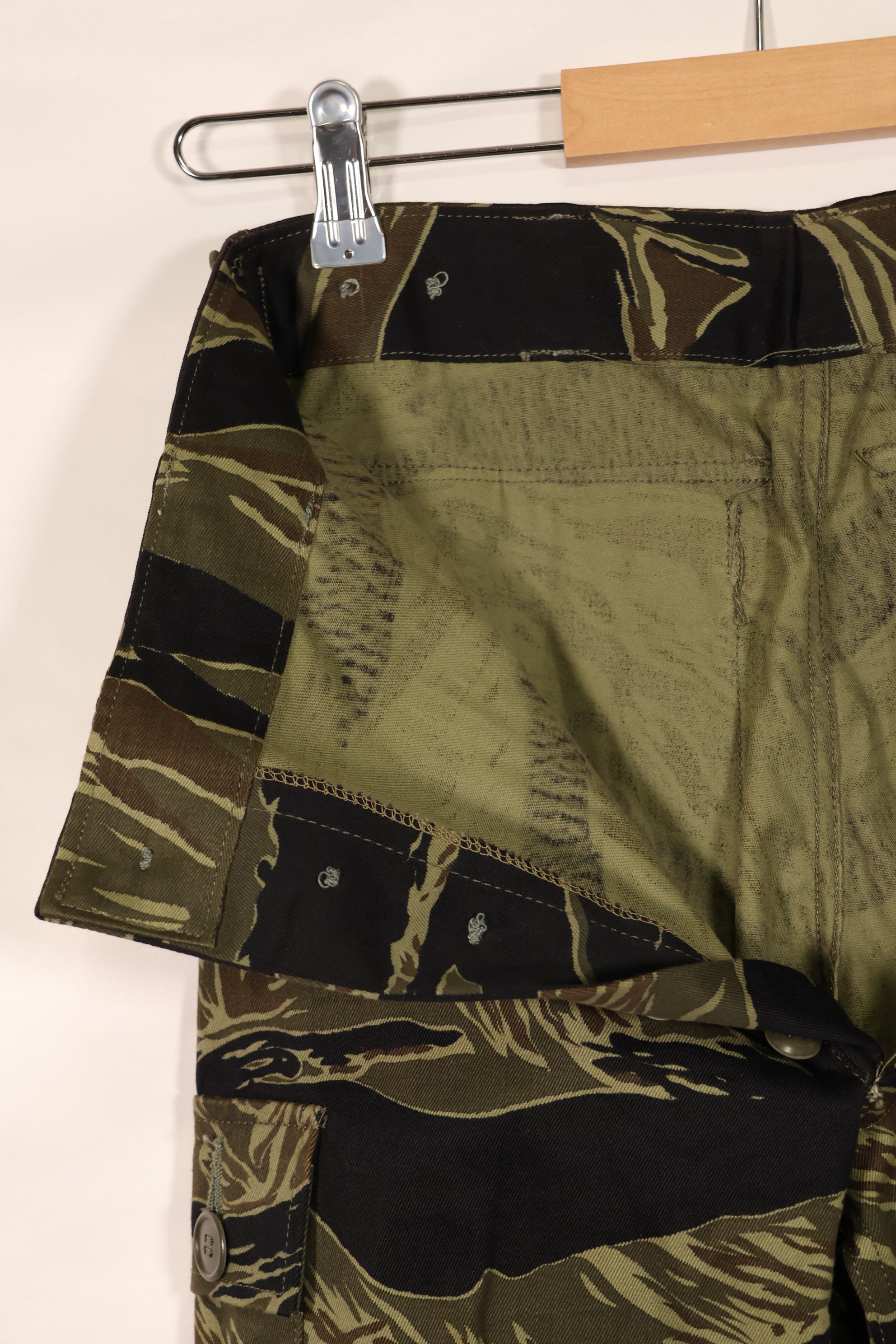 実物 初期タイガーストライプ Fat Tiger デッドストック パンツ Sサイズ