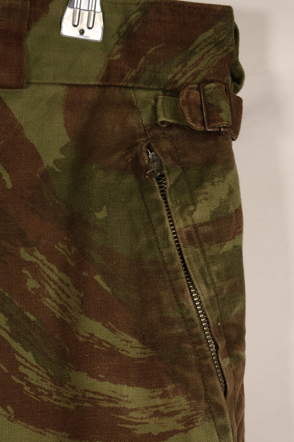 実物 フランス軍 インドシナ戦争 リザード迷彩 TAP 47/53 空挺パンツ 中古品
