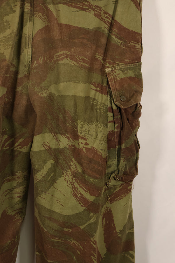 実物 フランス軍 インドシナ戦争 リザード迷彩 TAP 47/53 空挺パンツ 中古品