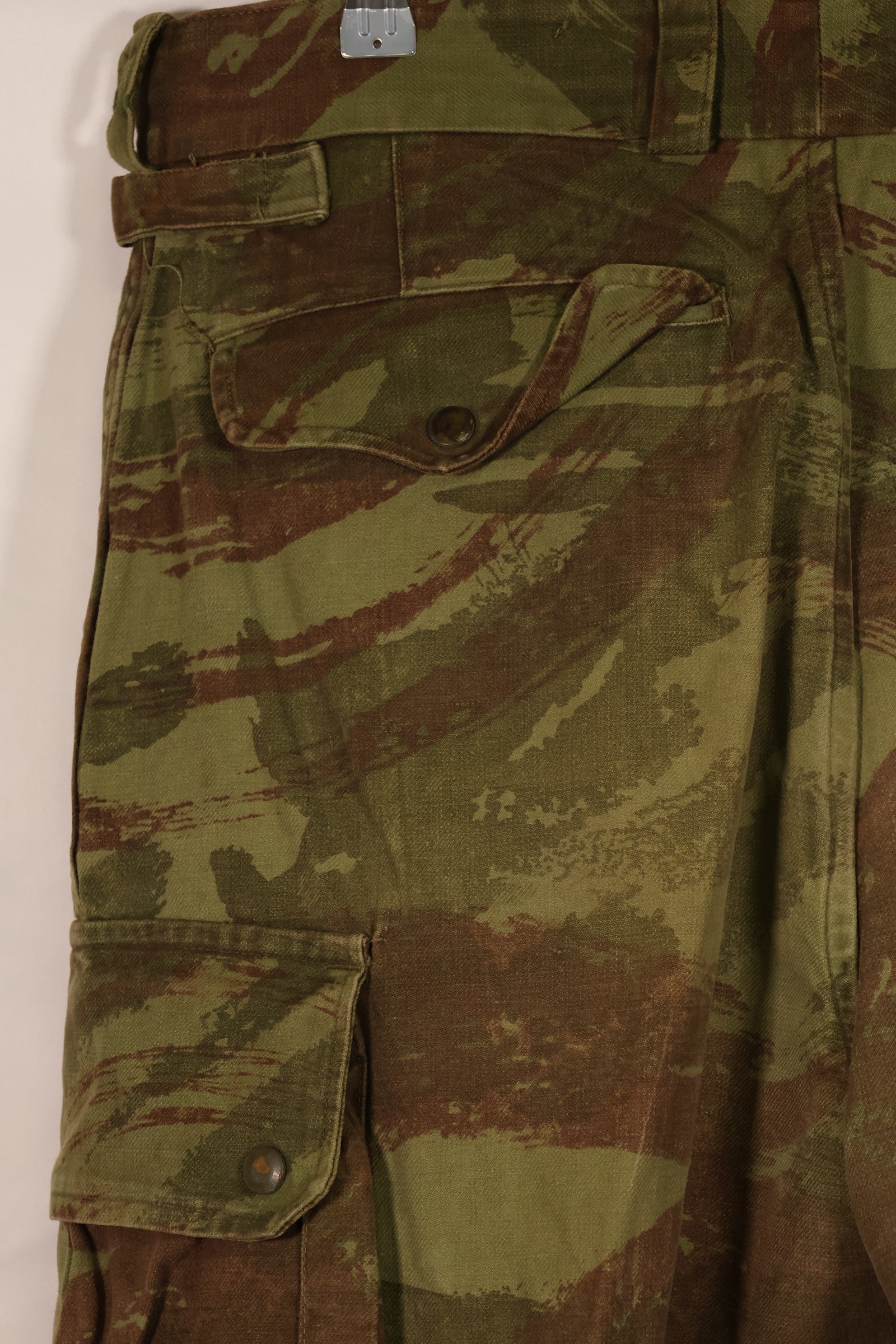 実物 フランス軍 インドシナ戦争 リザード迷彩 TAP 47/53 空挺パンツ 中古品
