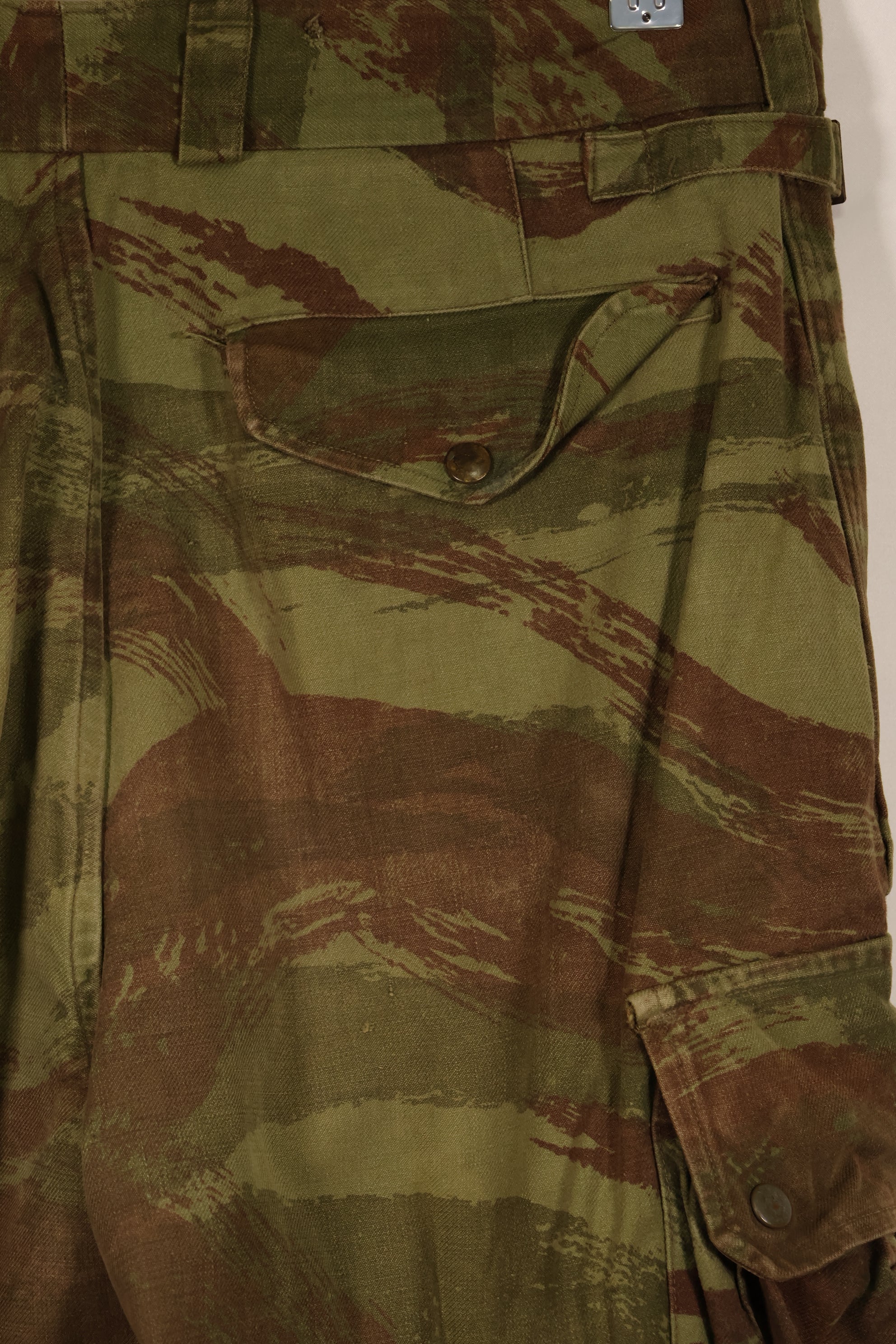 実物 フランス軍 インドシナ戦争 リザード迷彩 TAP 47/53 空挺パンツ 中古品