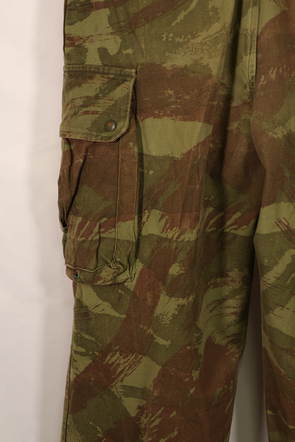 実物 フランス軍 インドシナ戦争 リザード迷彩 TAP 47/53 空挺パンツ 中古品