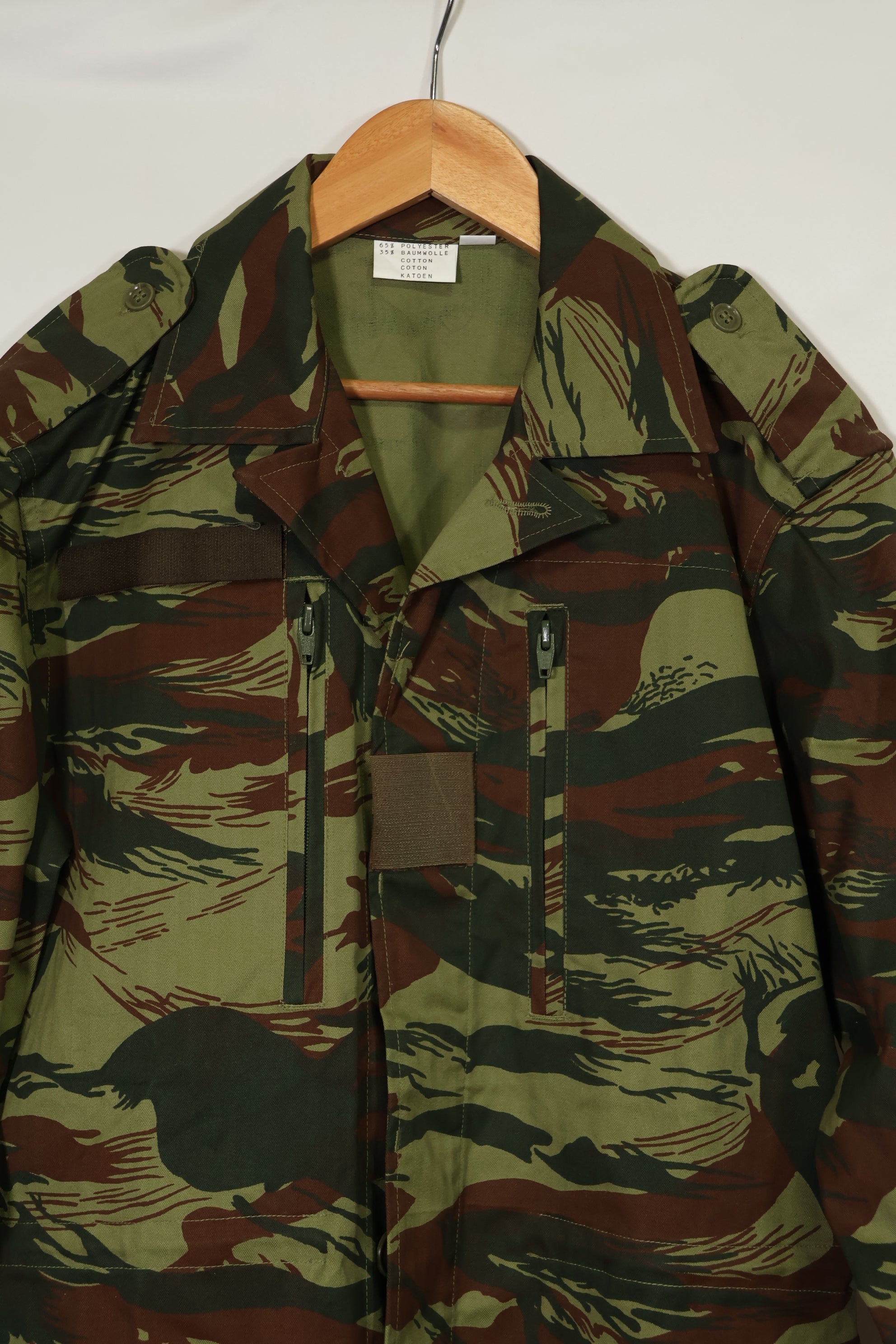 1980年代 フランス軍 リザード迷彩 フィールドジャケット 未使用品
