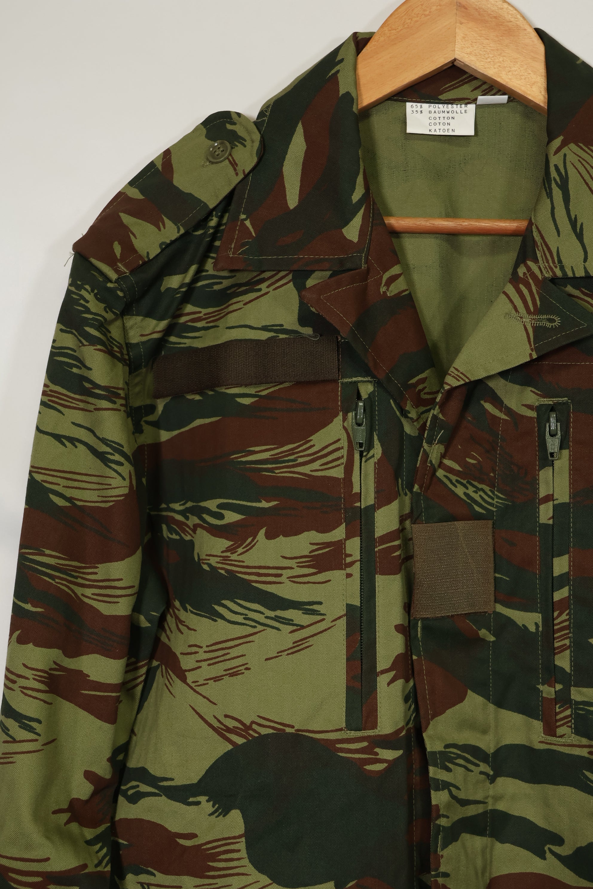 1980年代 フランス軍 リザード迷彩 フィールドジャケット 未使用品