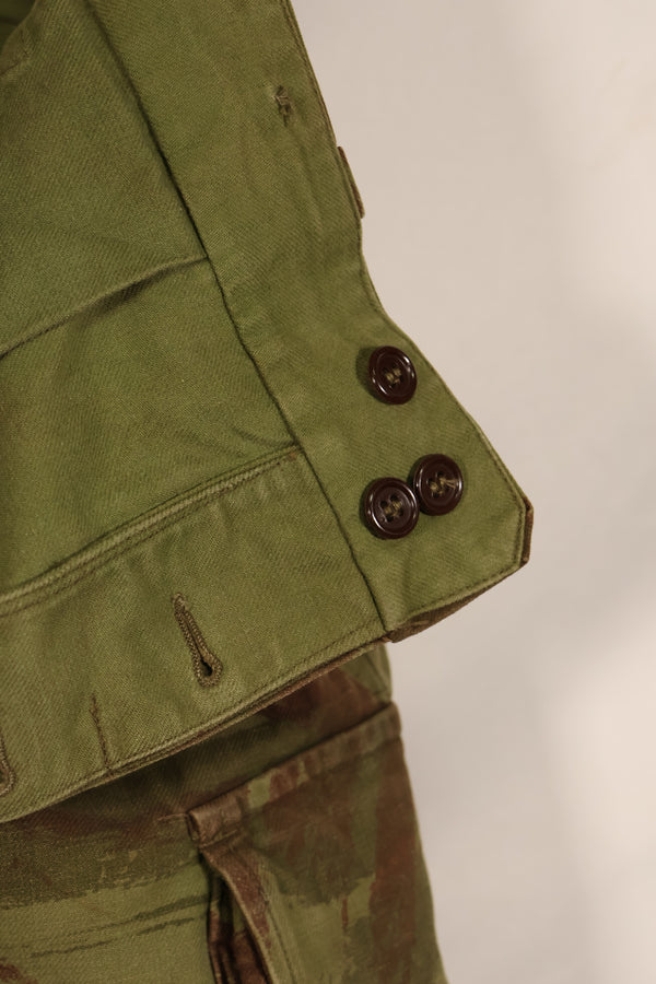 実物 フランス軍 インドシナ戦争 リザード迷彩 TAP 47/53 空挺パンツ 中古品