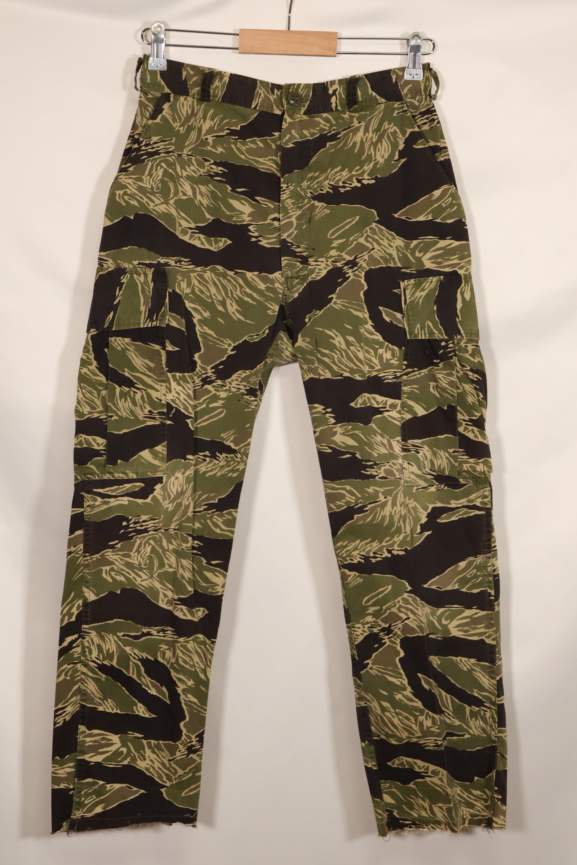 1960年代 ライトウェイト生地 沖縄タイガー ジャングルファティーグカット パンツ 中古品