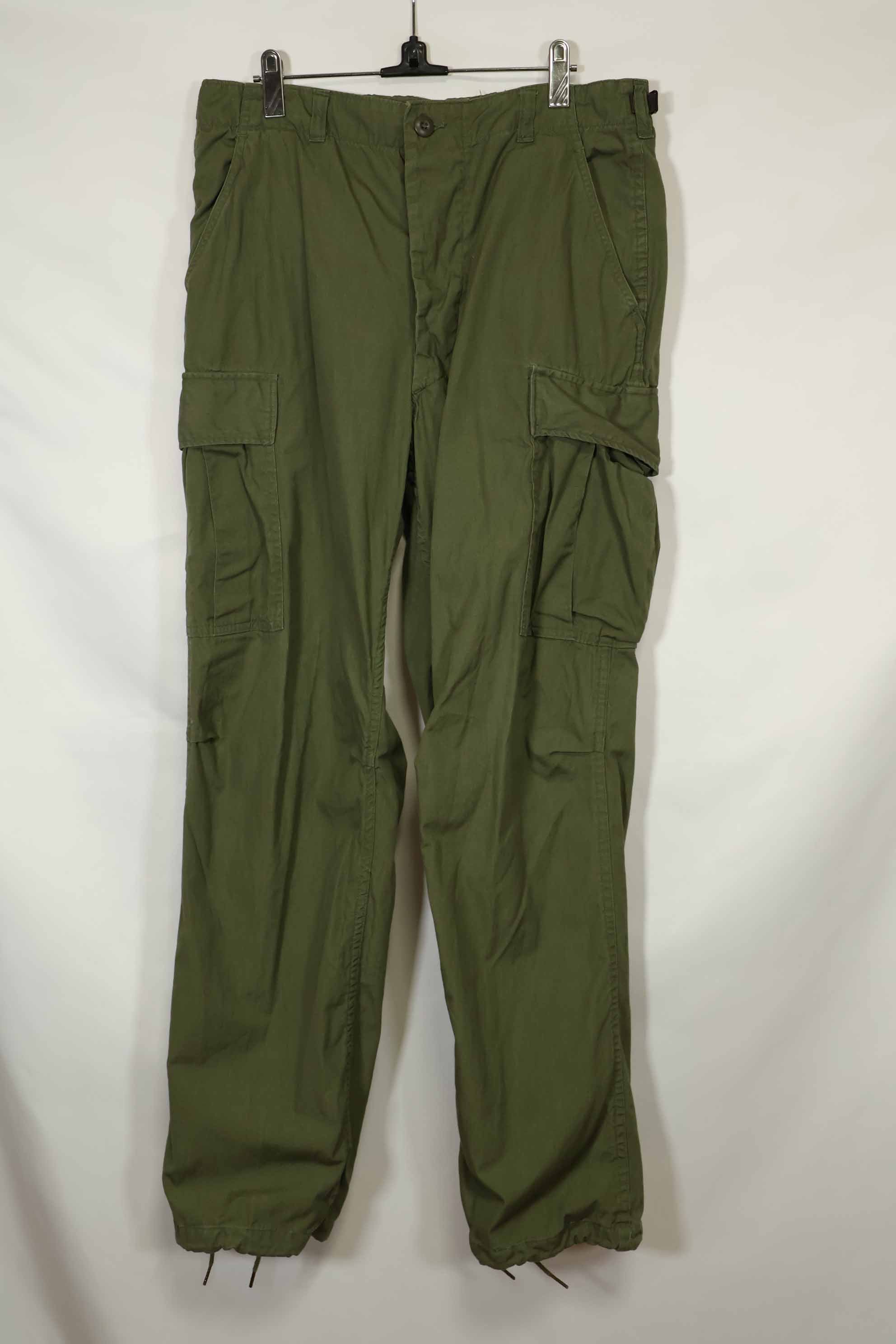 推定1967年契約 3rd Model ノンリップストップ ジャングルファティーグ パンツ M-R 中古品