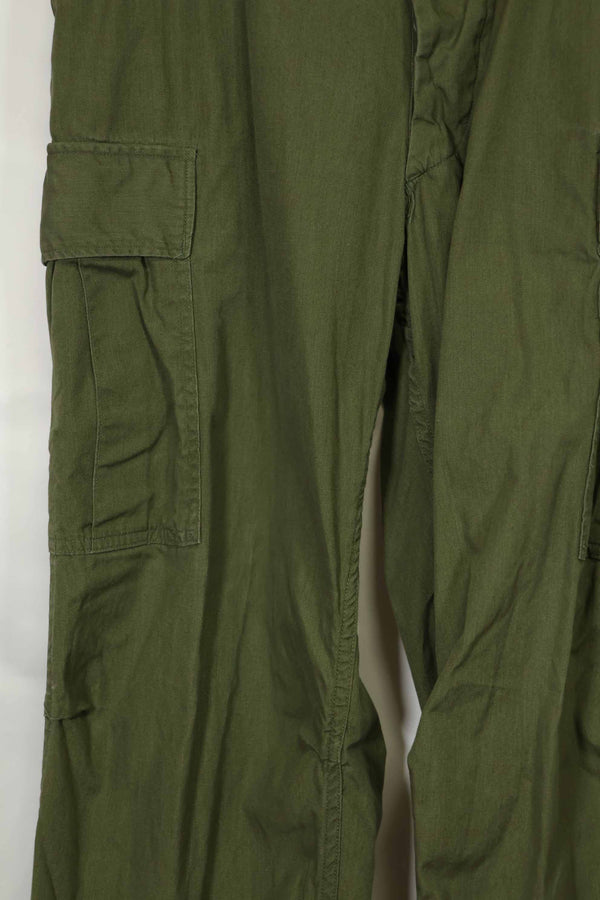 推定1967年契約 3rd Model ノンリップストップ ジャングルファティーグ パンツ M-R 中古品