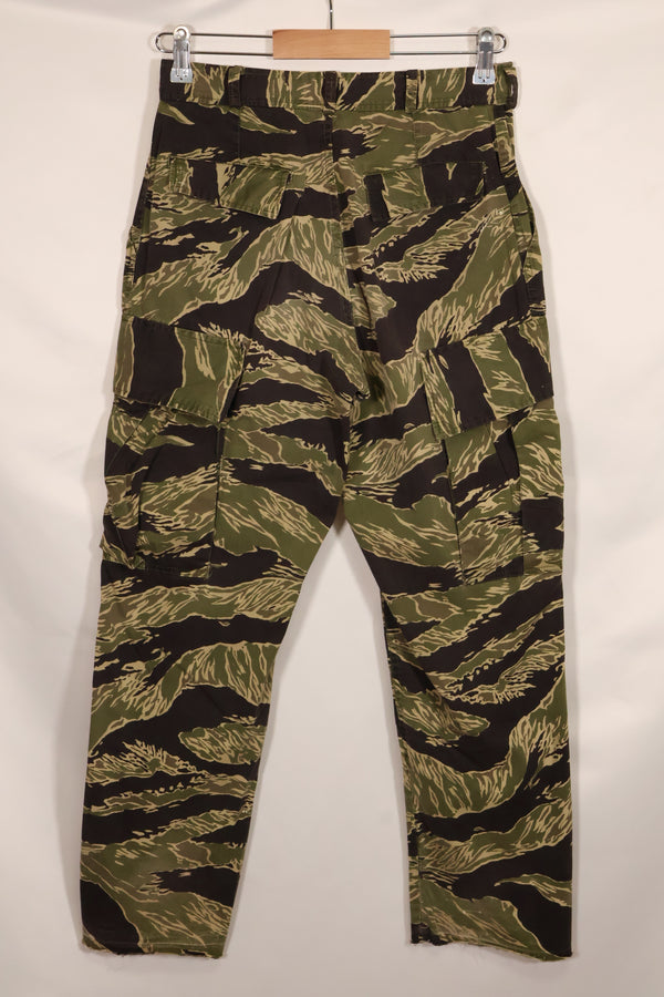1960年代 ライトウェイト生地 沖縄タイガー ジャングルファティーグカット パンツ 中古品