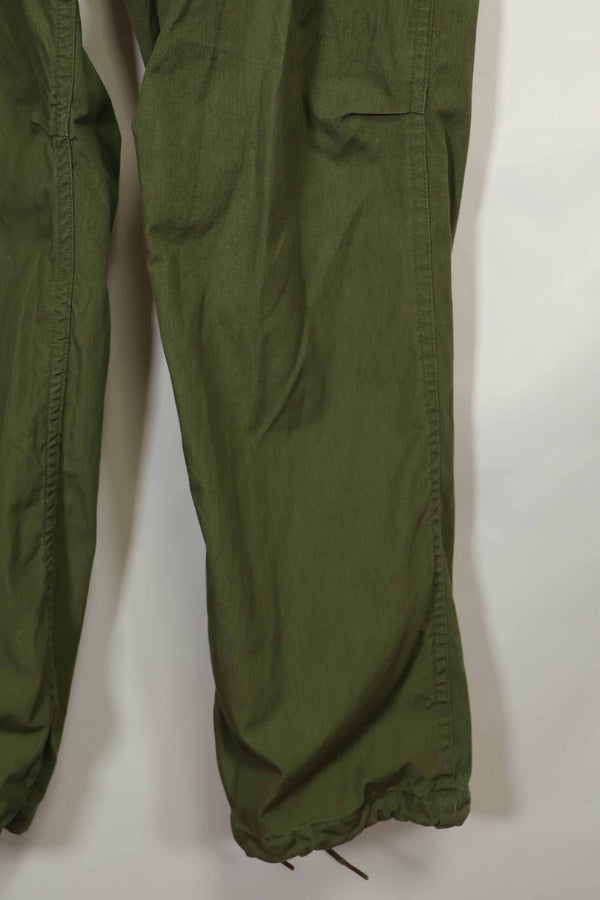 推定1967年契約 3rd Model ノンリップストップ ジャングルファティーグ パンツ M-R 中古品