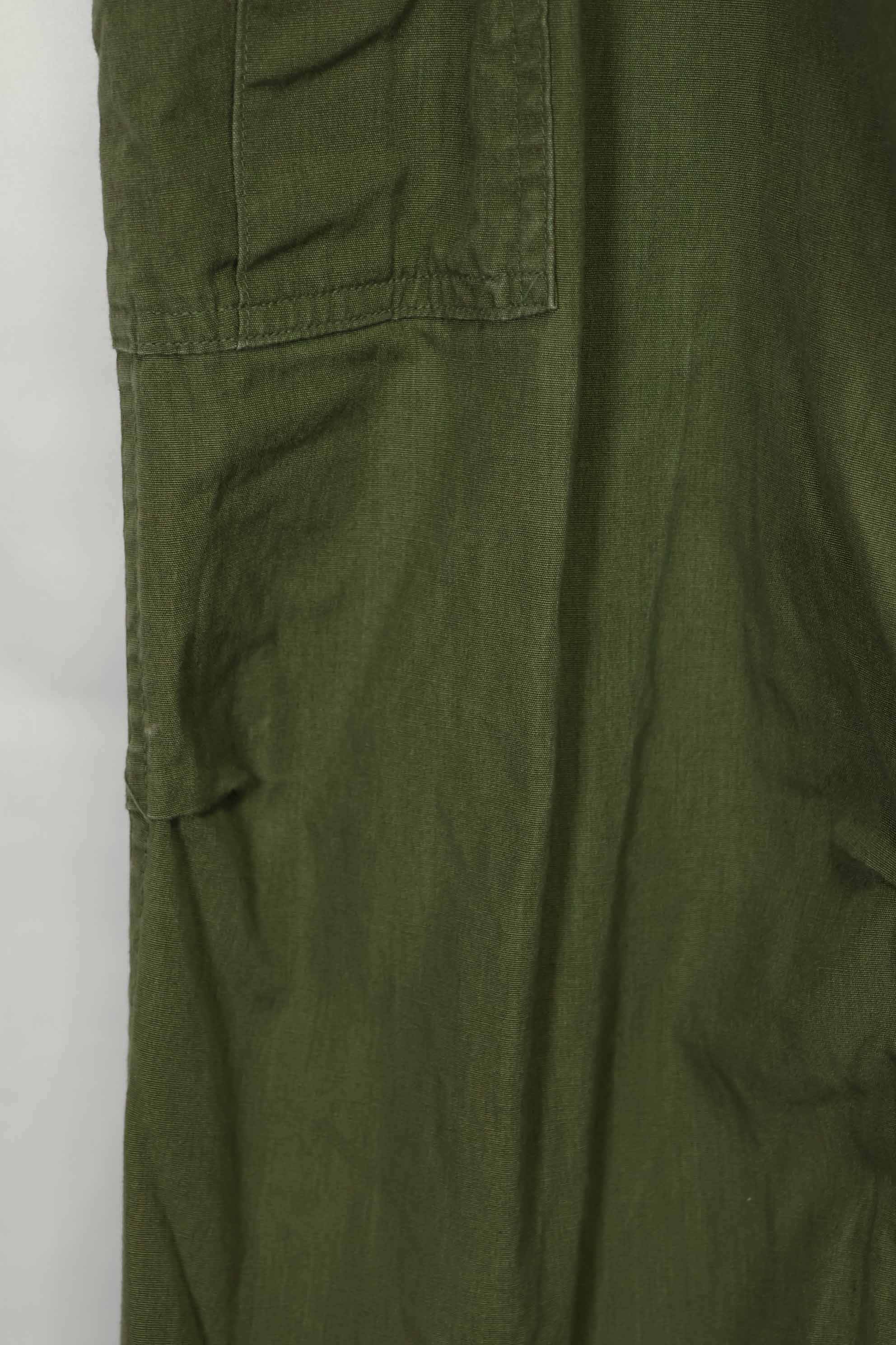 推定1967年契約 3rd Model ノンリップストップ ジャングルファティーグ パンツ M-R 中古品