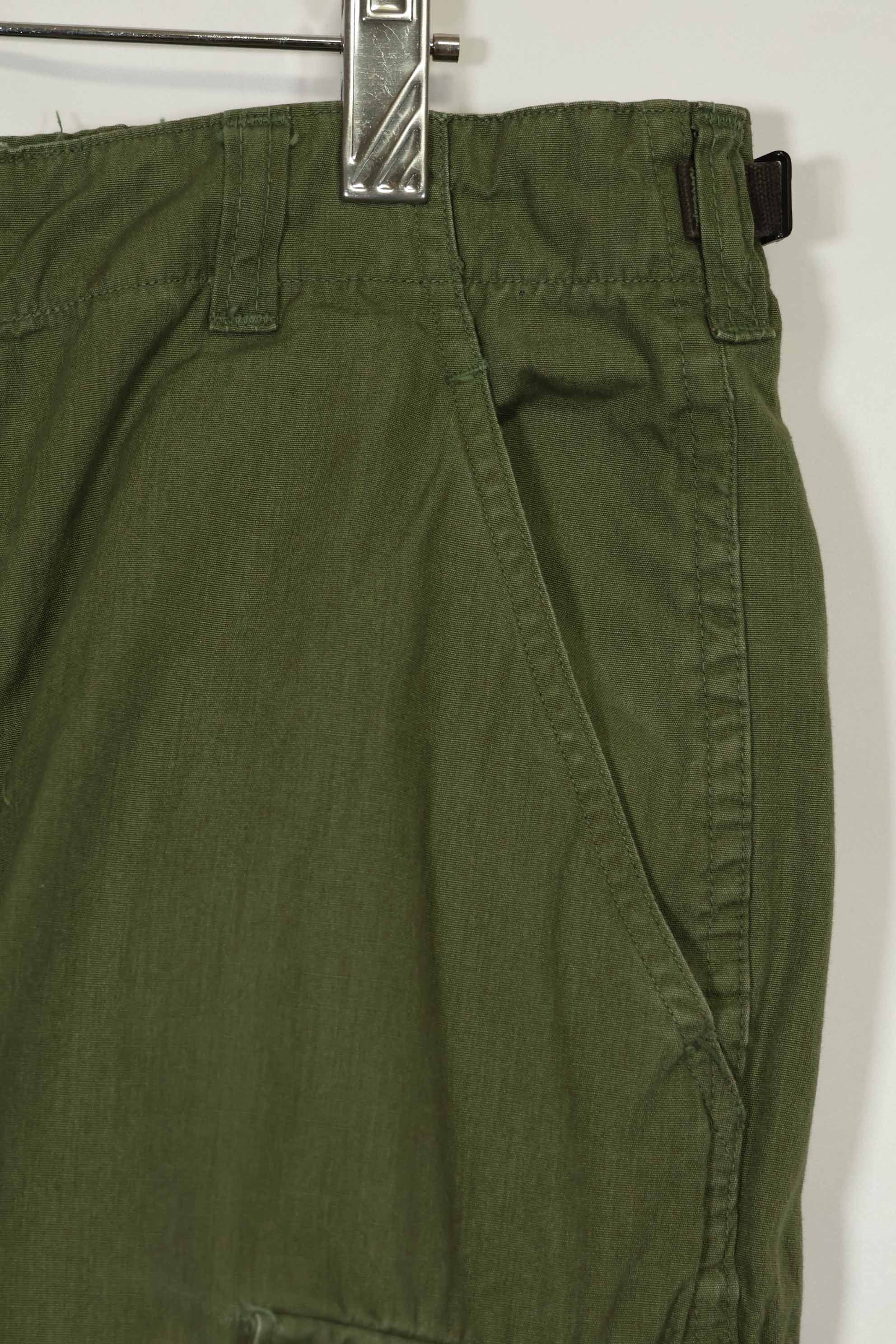 推定1967年契約 3rd Model ノンリップストップ ジャングルファティーグ パンツ M-R 中古品