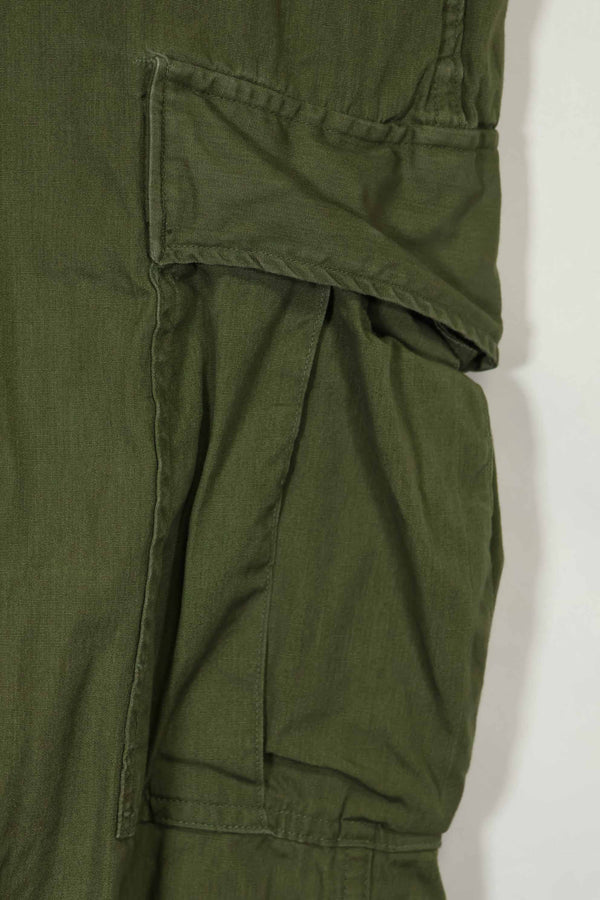 推定1967年契約 3rd Model ノンリップストップ ジャングルファティーグ パンツ M-R 中古品
