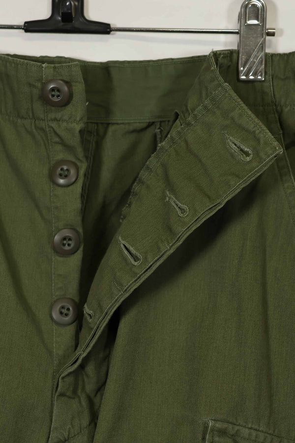 推定1967年契約 3rd Model ノンリップストップ ジャングルファティーグ パンツ M-R 中古品