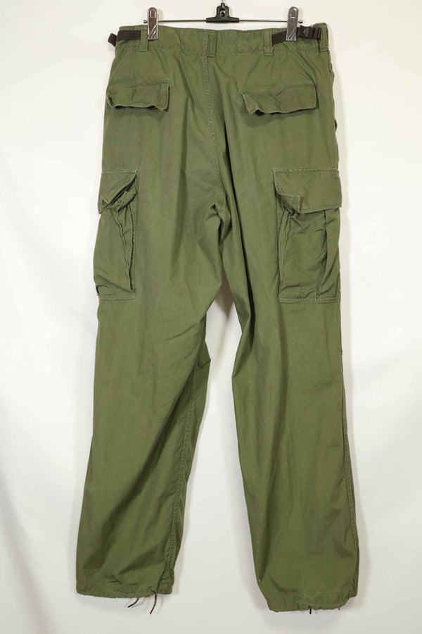 推定1967年契約 3rd Model ノンリップストップ ジャングルファティーグ パンツ M-R 中古品