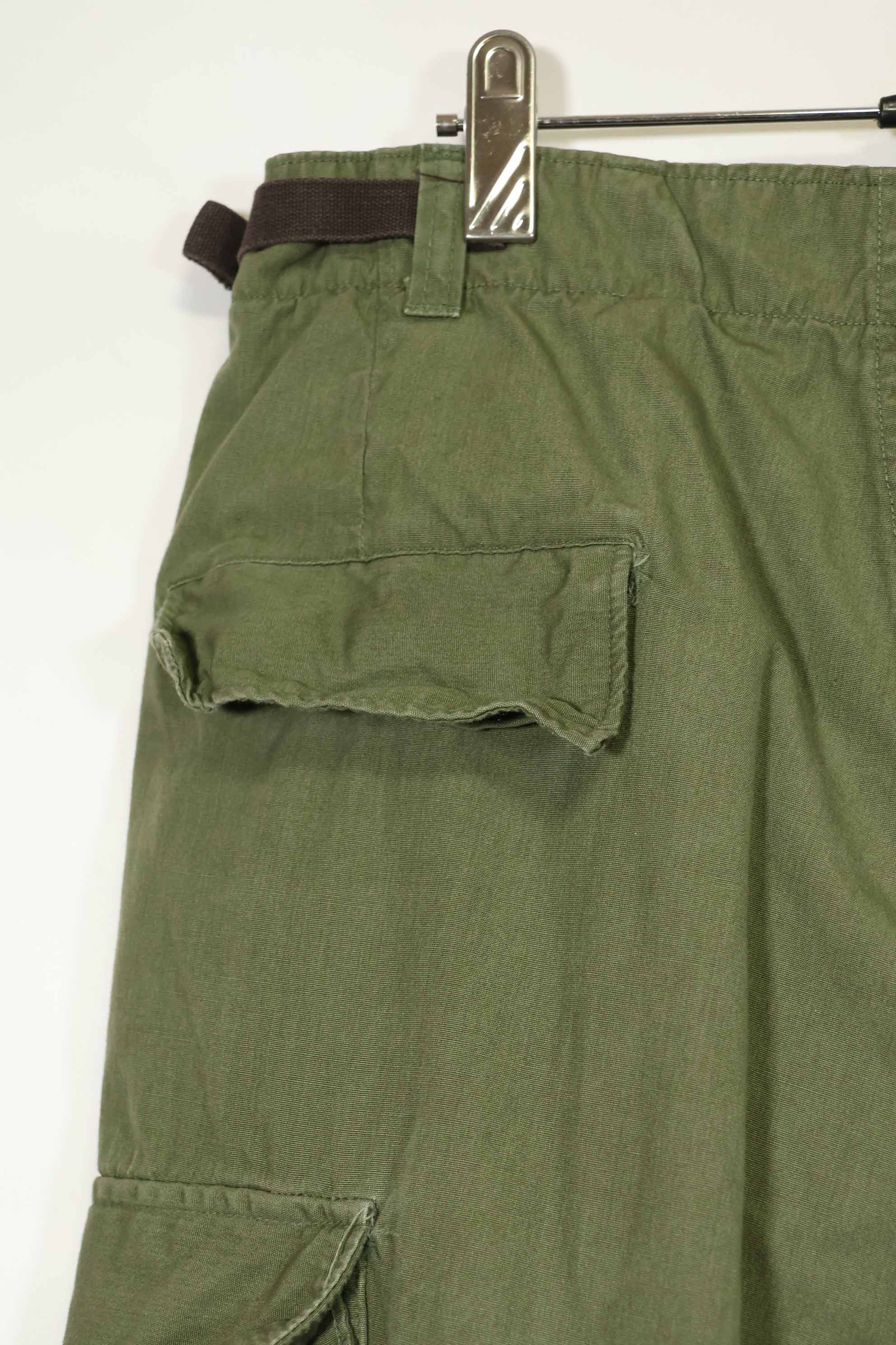 推定1967年契約 3rd Model ノンリップストップ ジャングルファティーグ パンツ M-R 中古品