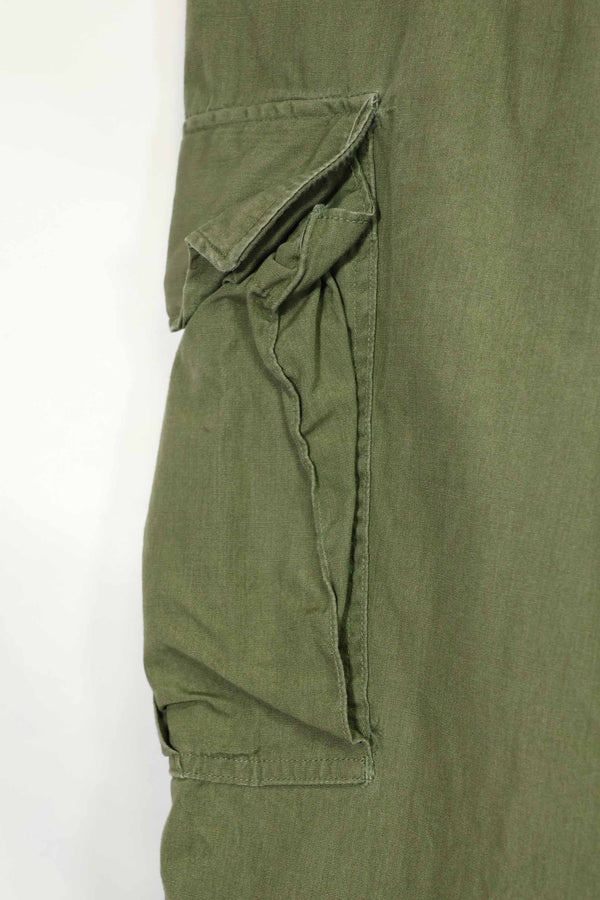 推定1967年契約 3rd Model ノンリップストップ ジャングルファティーグ パンツ M-R 中古品
