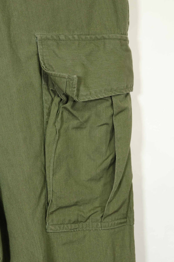 推定1967年契約 3rd Model ノンリップストップ ジャングルファティーグ パンツ M-R 中古品