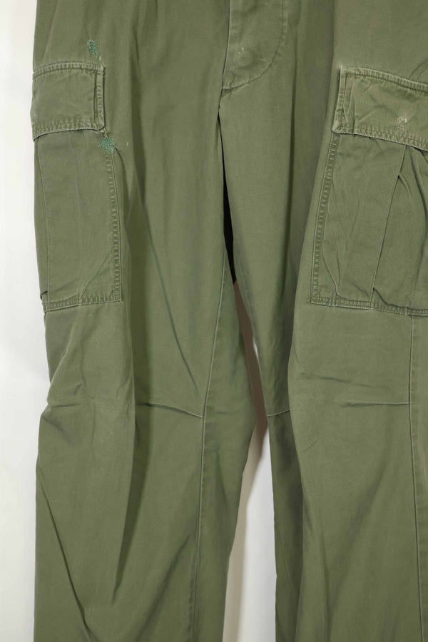 推定1967年契約 3rd Model ノンリップストップ ジャングルファティーグ パンツ 中古品