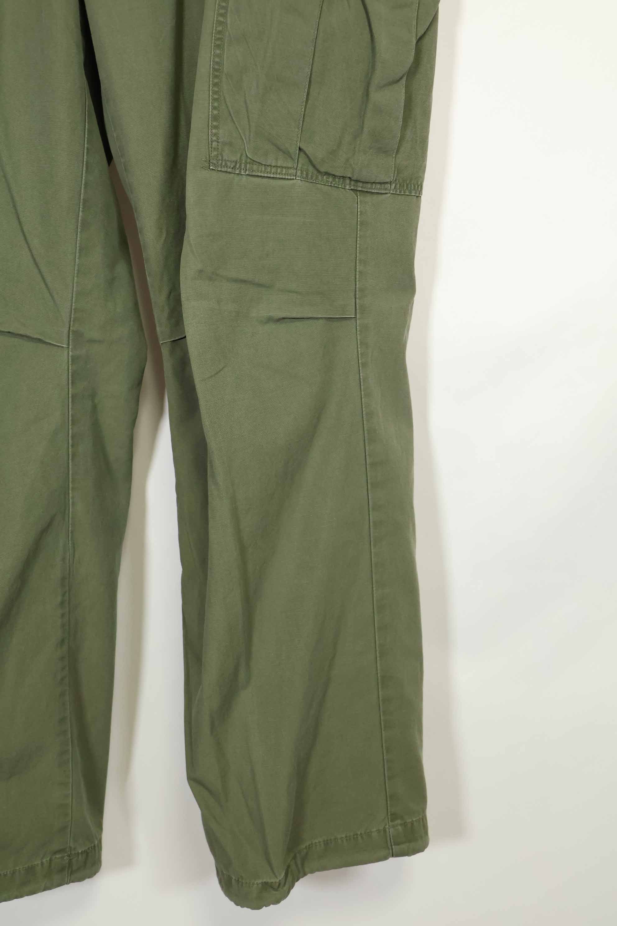 推定1967年契約 3rd Model ノンリップストップ ジャングルファティーグ パンツ 中古品