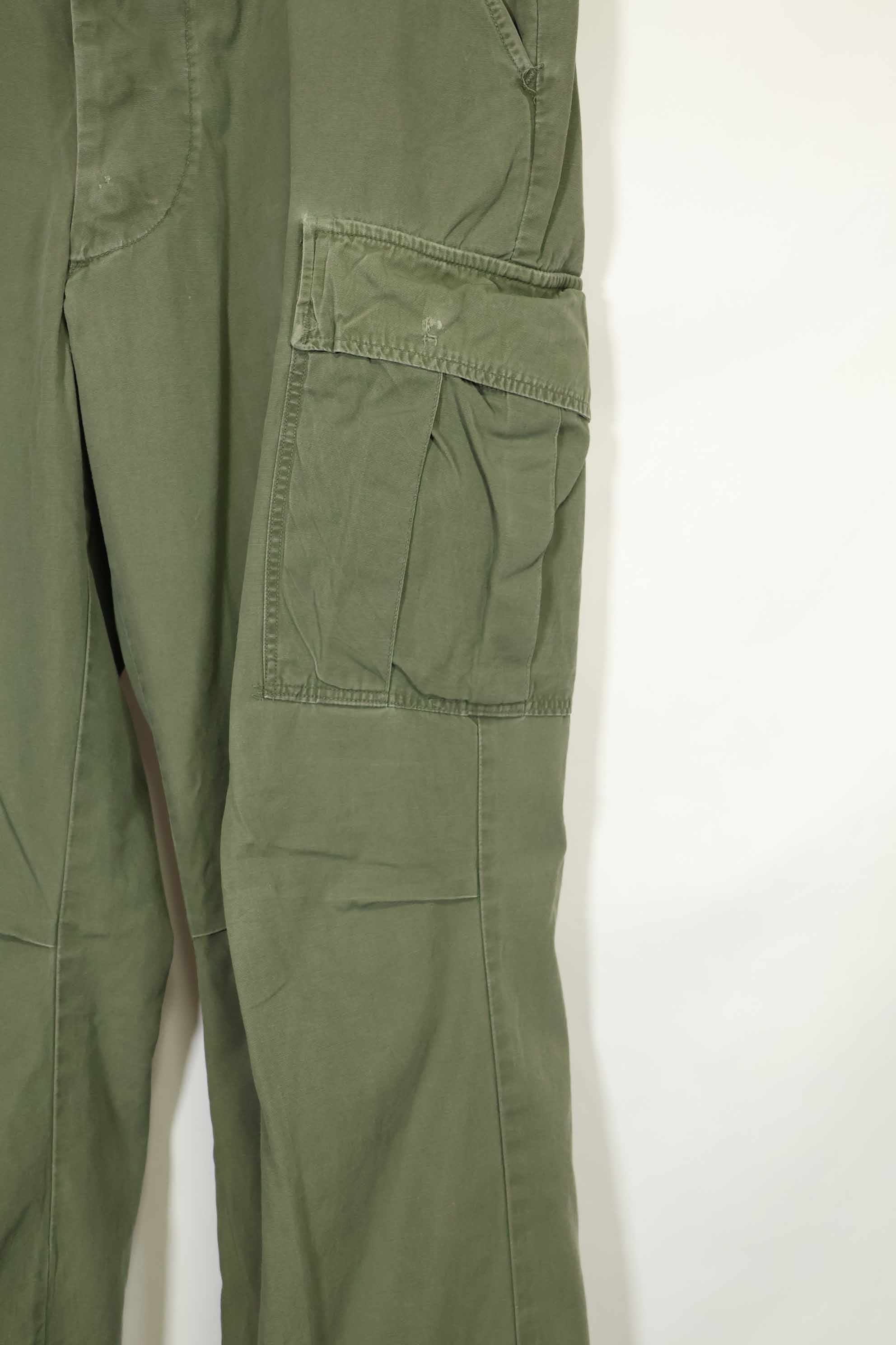 推定1967年契約 3rd Model ノンリップストップ ジャングルファティーグ パンツ 中古品