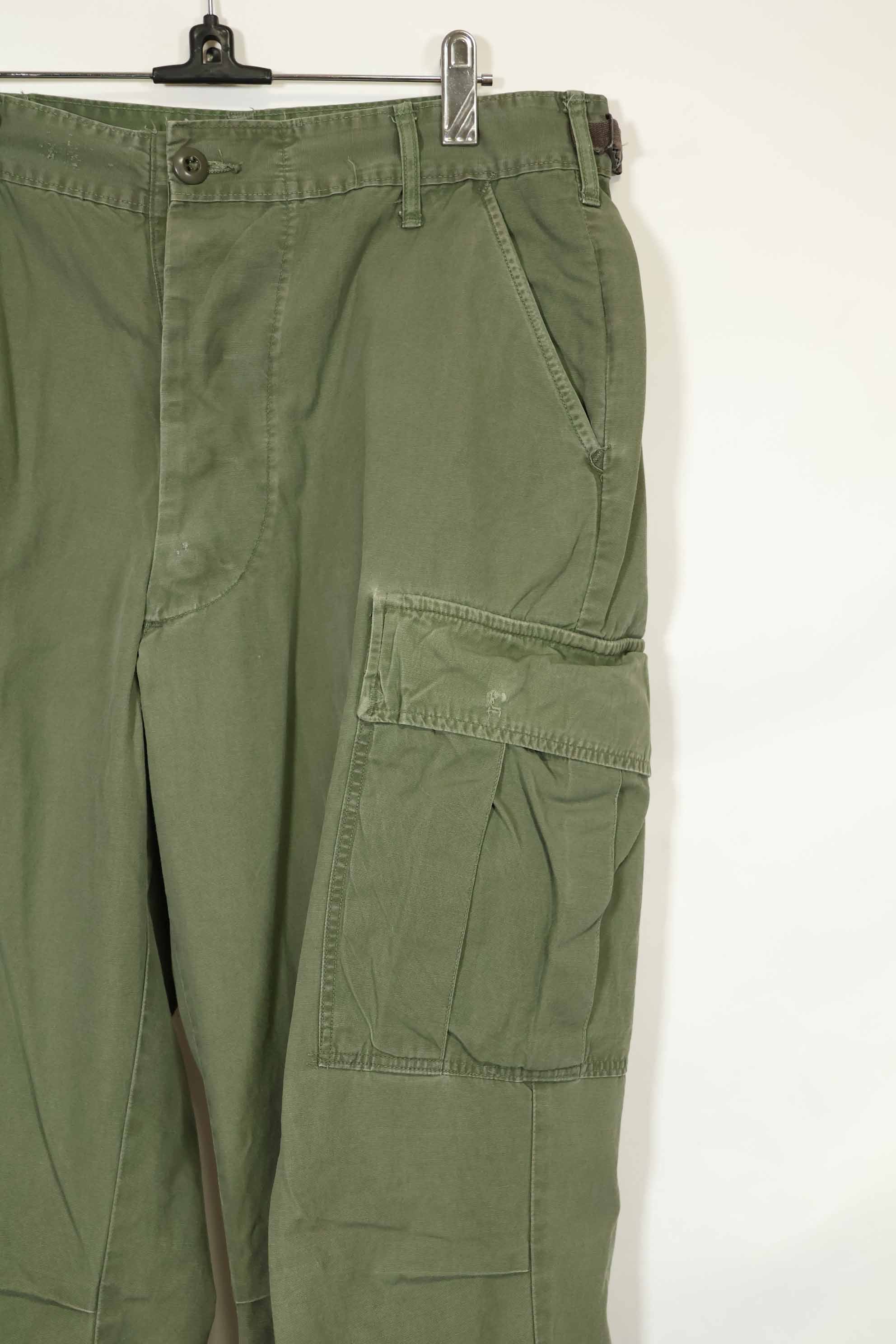 推定1967年契約 3rd Model ノンリップストップ ジャングルファティーグ パンツ 中古品