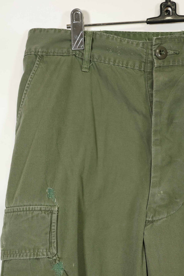 推定1967年契約 3rd Model ノンリップストップ ジャングルファティーグ パンツ 中古品