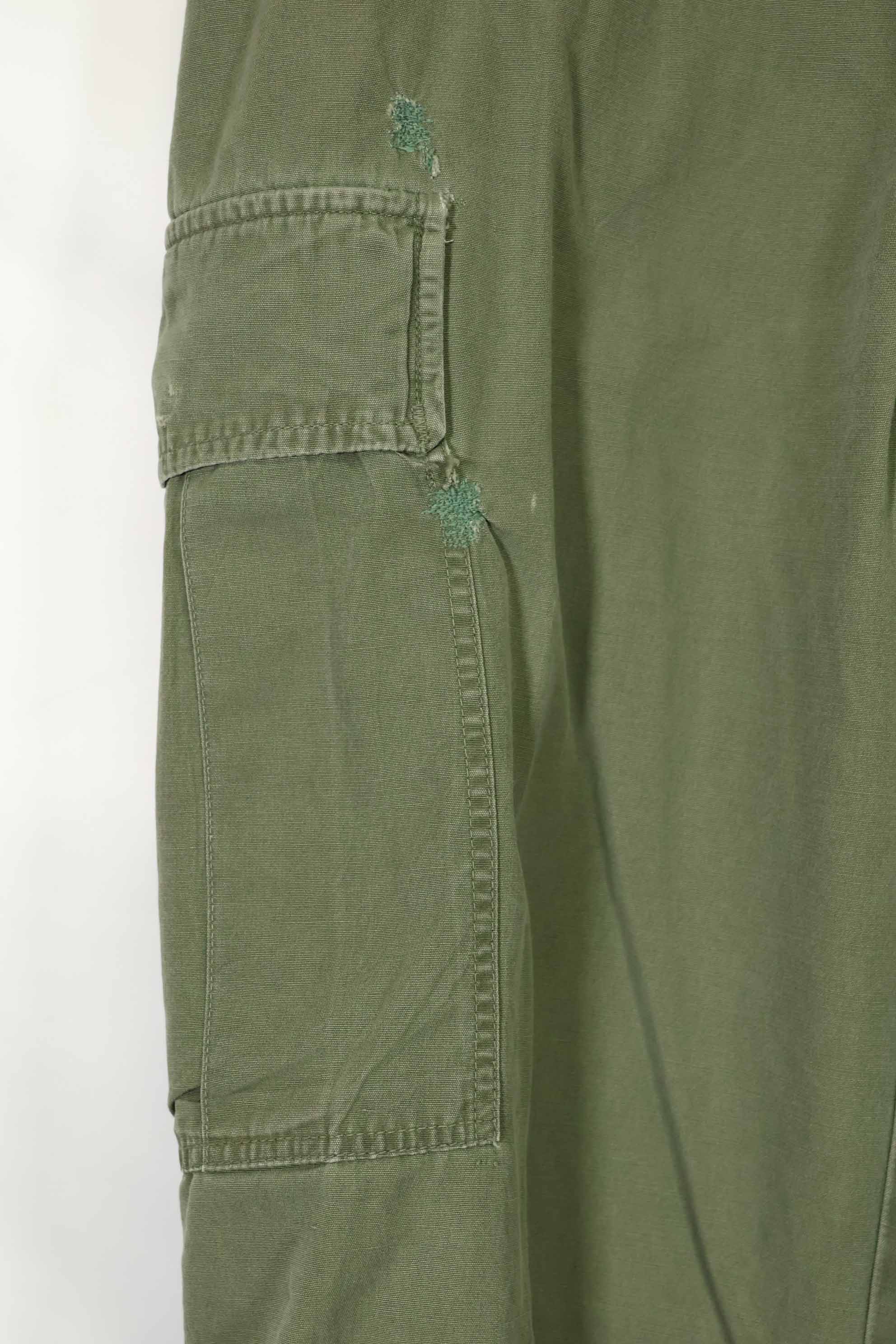 推定1967年契約 3rd Model ノンリップストップ ジャングルファティーグ パンツ 中古品