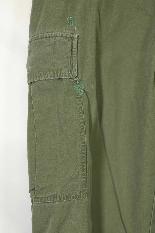 推定1967年契約 3rd Model ノンリップストップ ジャングルファティーグ パンツ 中古品