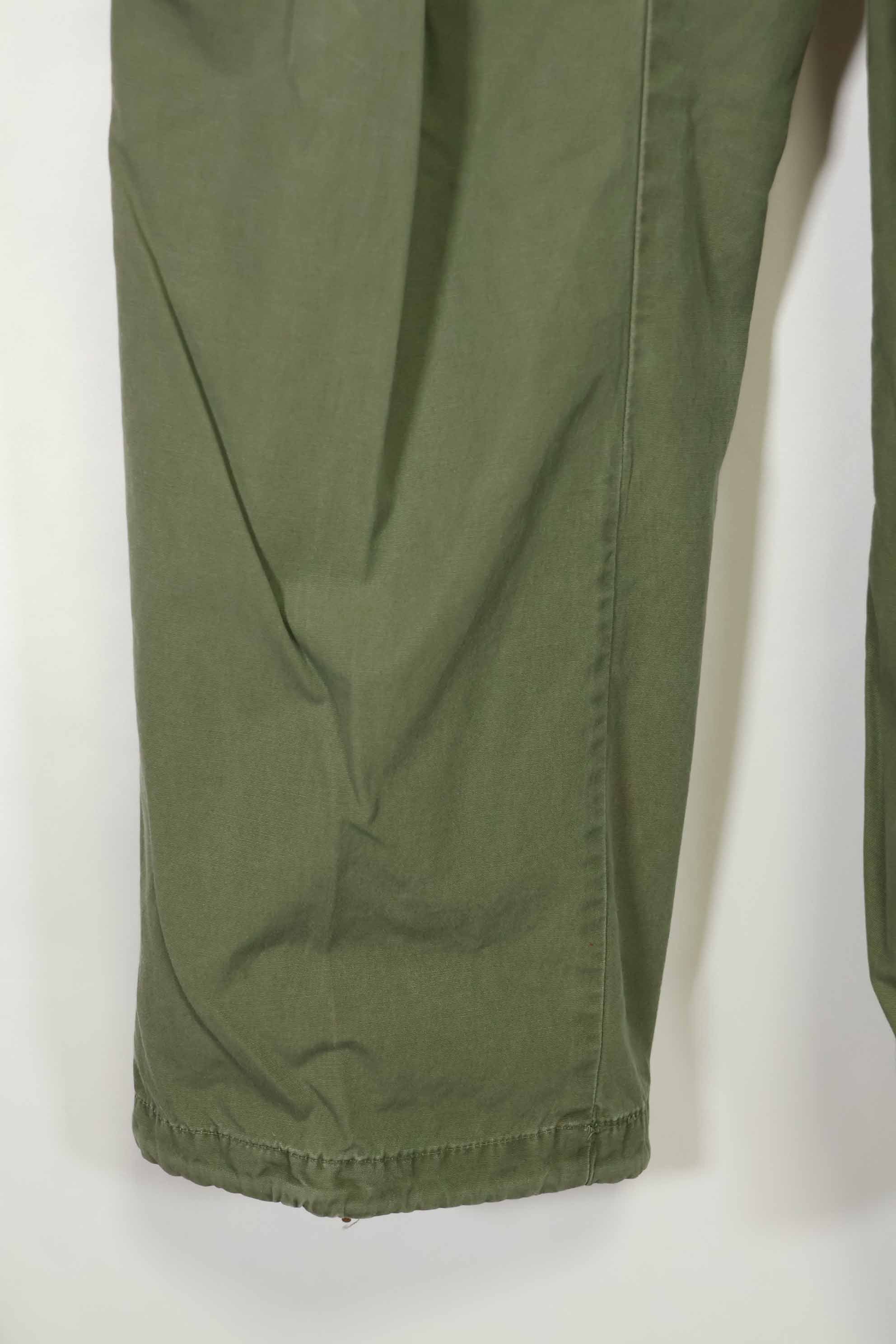 推定1967年契約 3rd Model ノンリップストップ ジャングルファティーグ パンツ 中古品